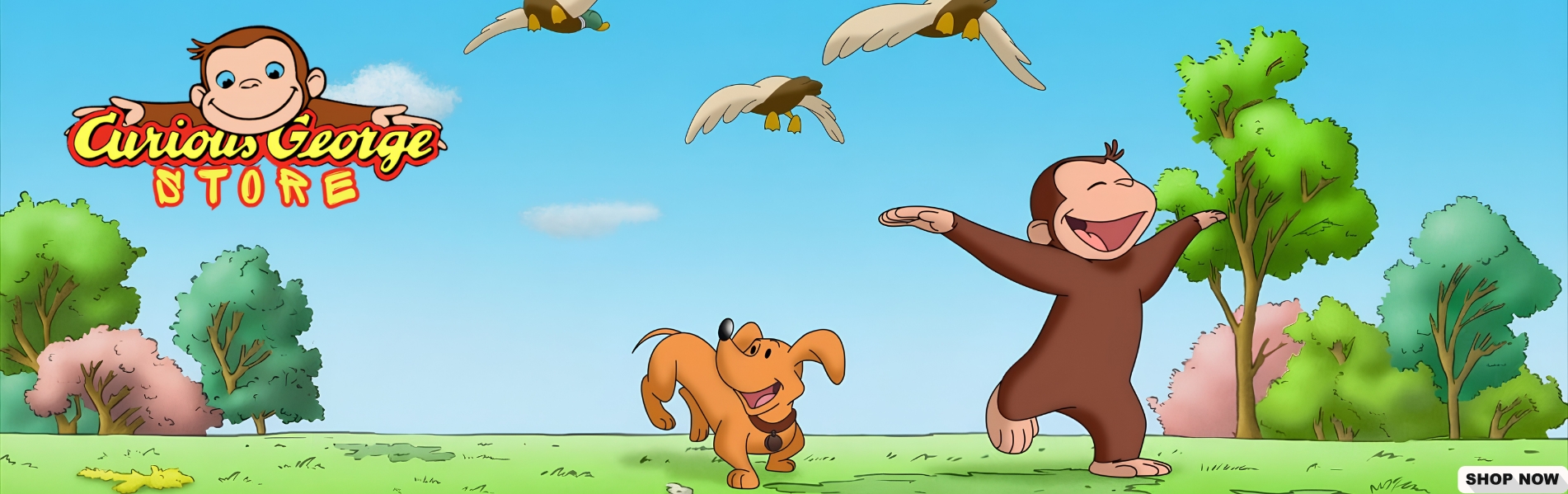 curious george Store Banner - Curious George Store