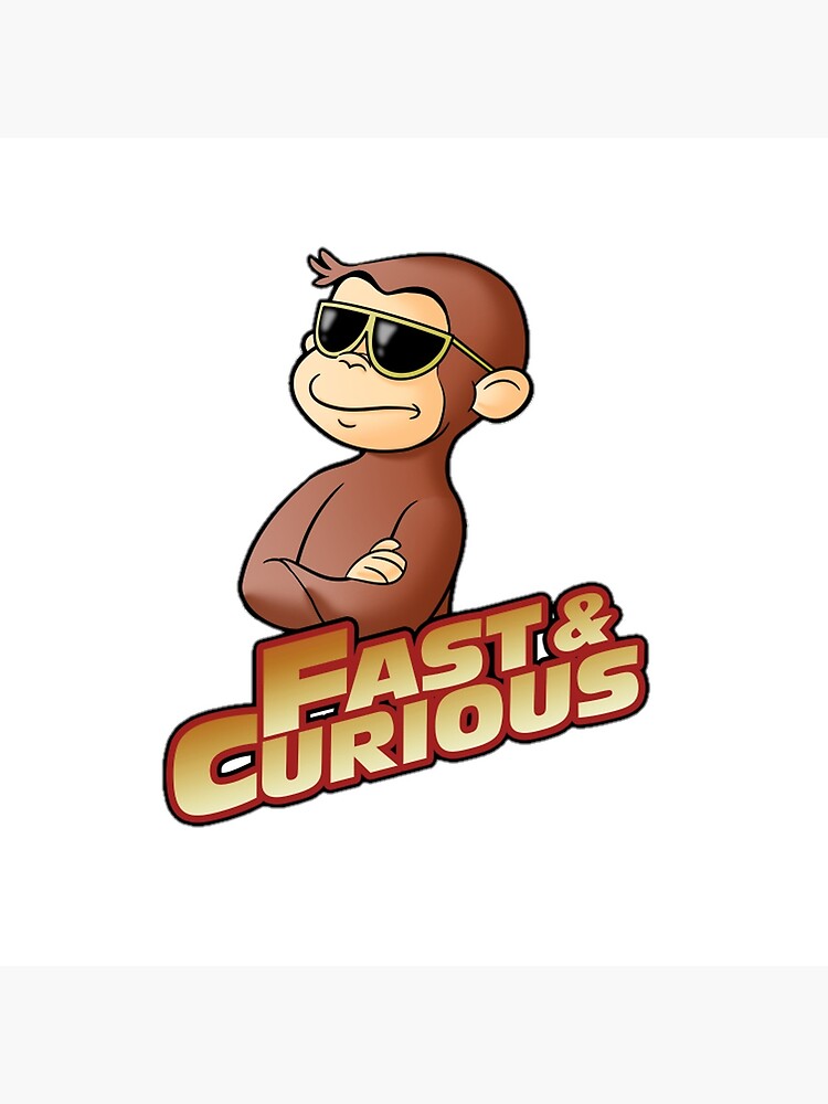 Cheerful Curious George Character Throw Pillow - Image 2