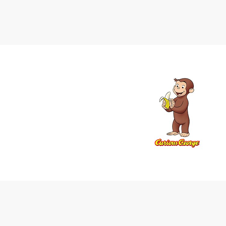 Cute Curious George Banana Series Mug - Image 3