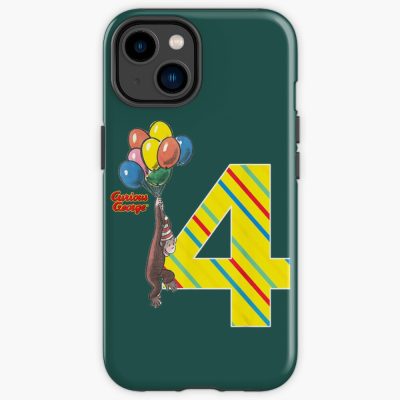 Cute Curious George 4th Birthday Iphone Case