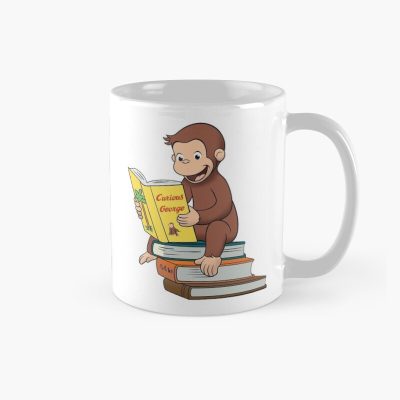 Cute George Reading A Book Mug