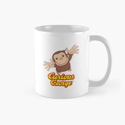 Adorable Curious George Cartoon Mug