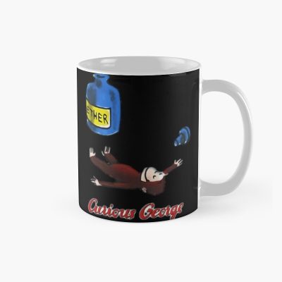 Funny Curious George Breathes In Ether Mug