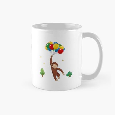 Happy Balloon Curious George Mug