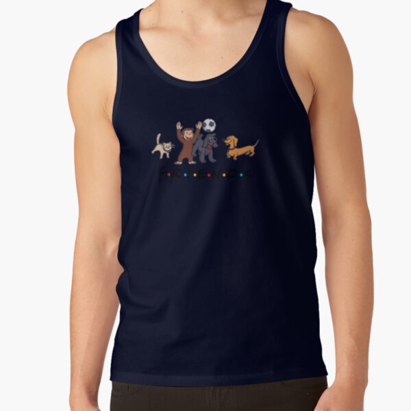 Cute George And Friends Tank Top - Image 5