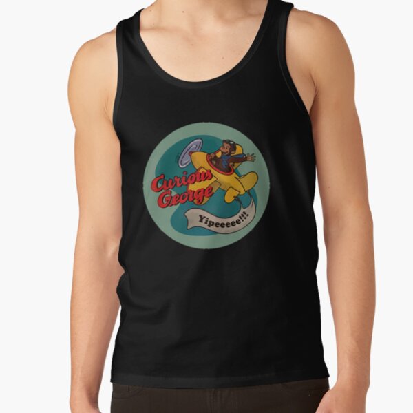 Adorable Curious George Monkey Tank Top