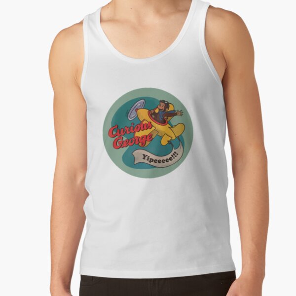 Adorable Curious George Monkey Tank Top - Image 2
