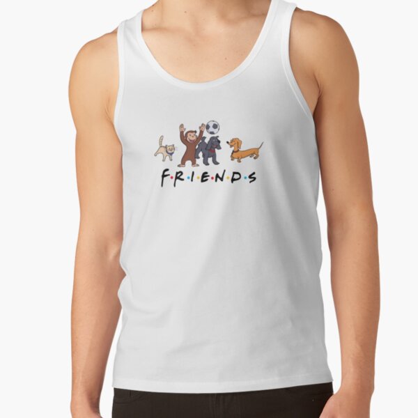 Cute George And Friends Tank Top