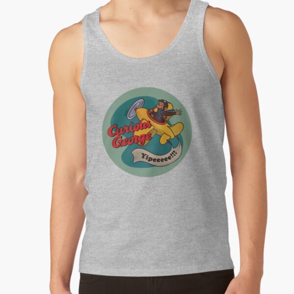 Adorable Curious George Monkey Tank Top - Image 3