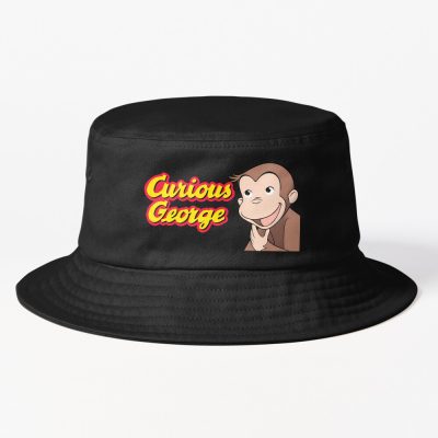 Adorable Curious George Face Bucket Hat