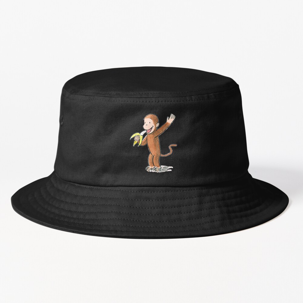 Funny Mandela Effect Curious George Bucket Hat