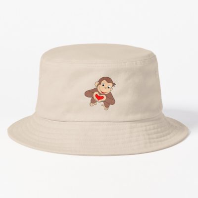 Heartwarming Curious George Is All Heart Bucket Hat