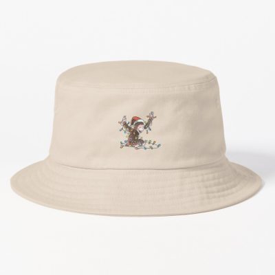 Cute George Christmas Holiday Bucket Hat