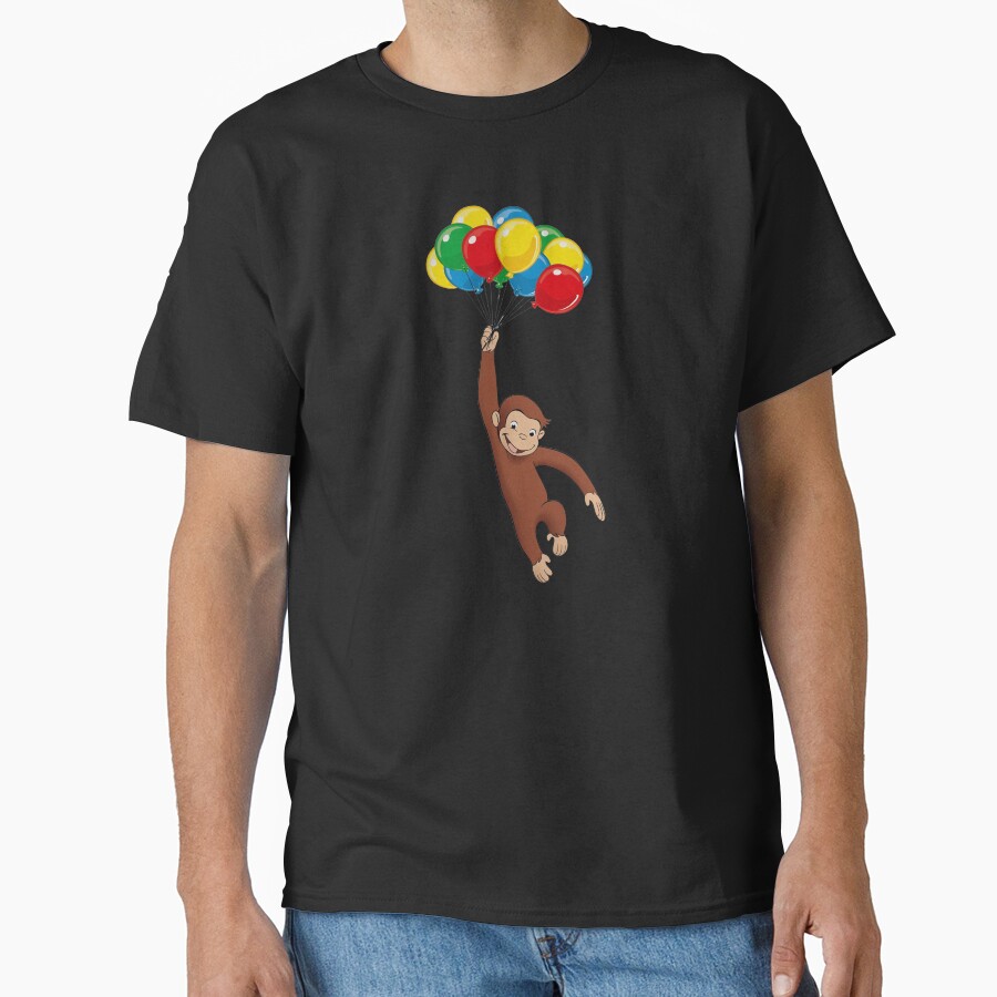 Classic Curious George Monkey T-shirt - Image 2