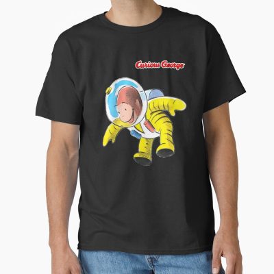 Happy Curious George Astronaut T-shirt