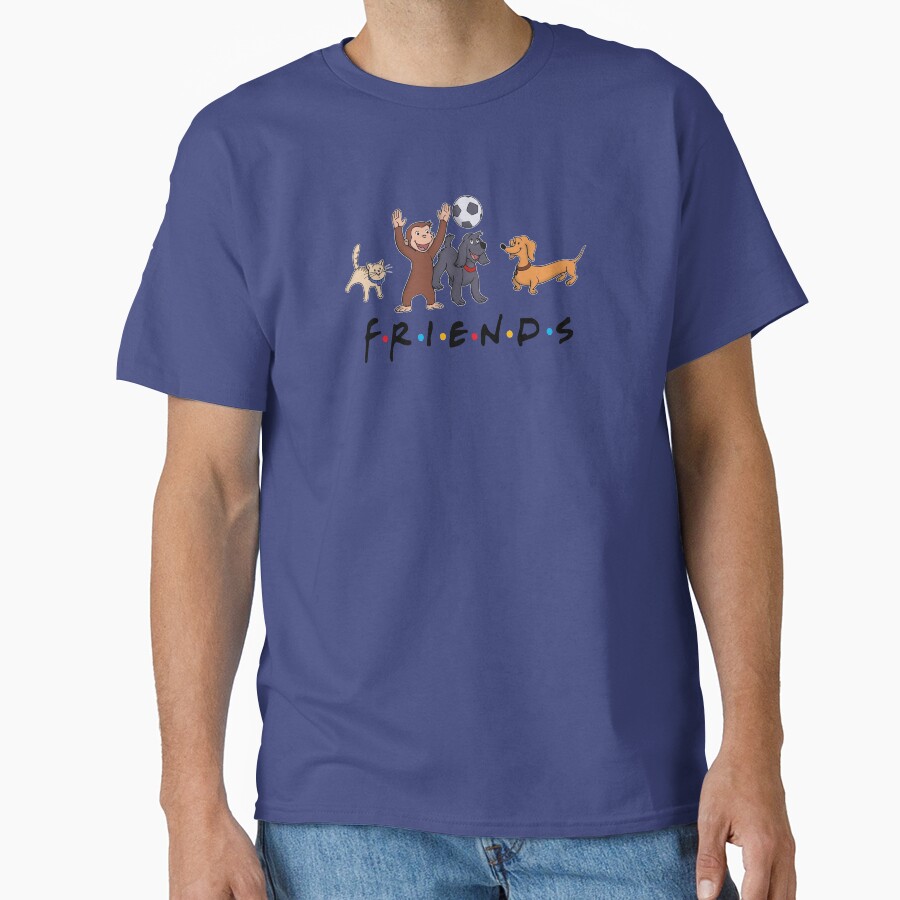 Cute George And Friends T-shirt - Image 4