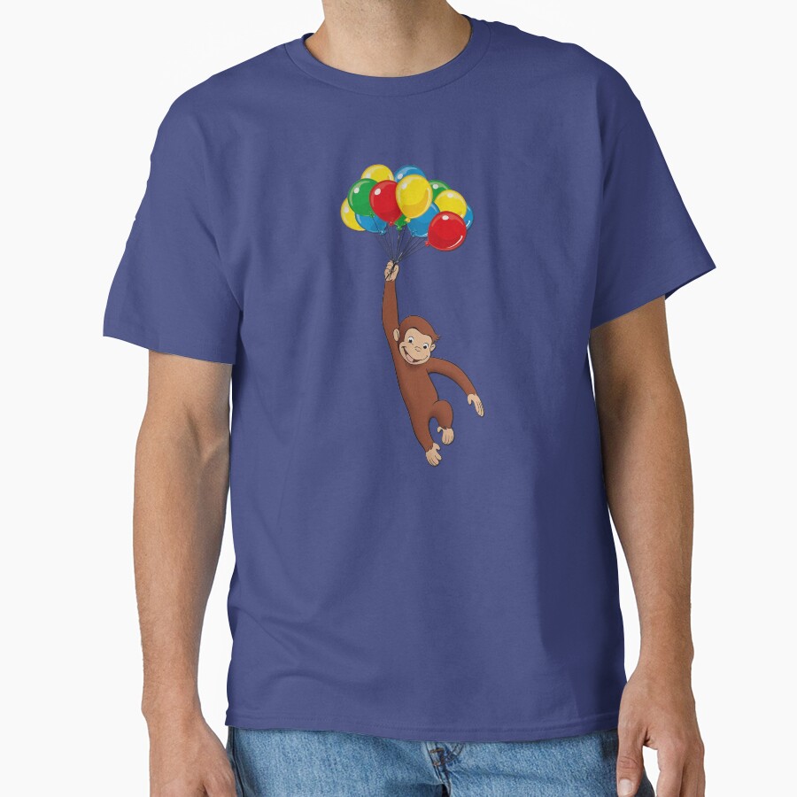 Classic Curious George Monkey T-shirt - Image 4