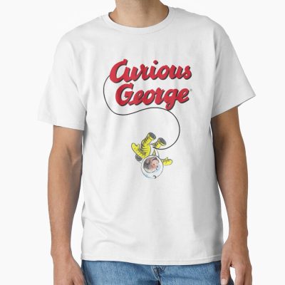 Cute Curious George Space Explorer T-shirt