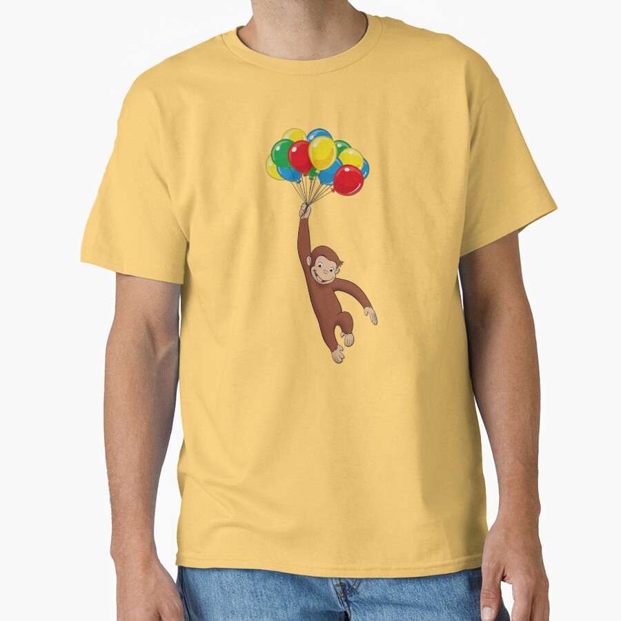 Classic Curious George Monkey T-shirt - Image 6