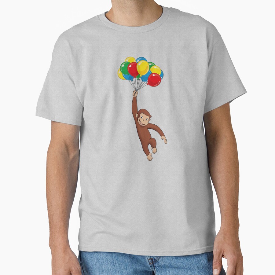 Classic Curious George Monkey T-shirt - Image 3