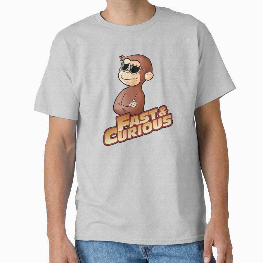 Funny Fast And Curious George T-shirt - Image 3