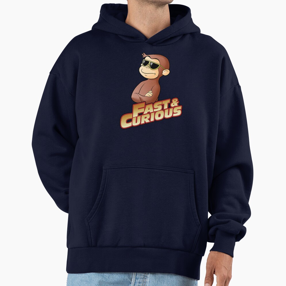 Funny Fast And Curious George T Shirt Hoodie - Image 5