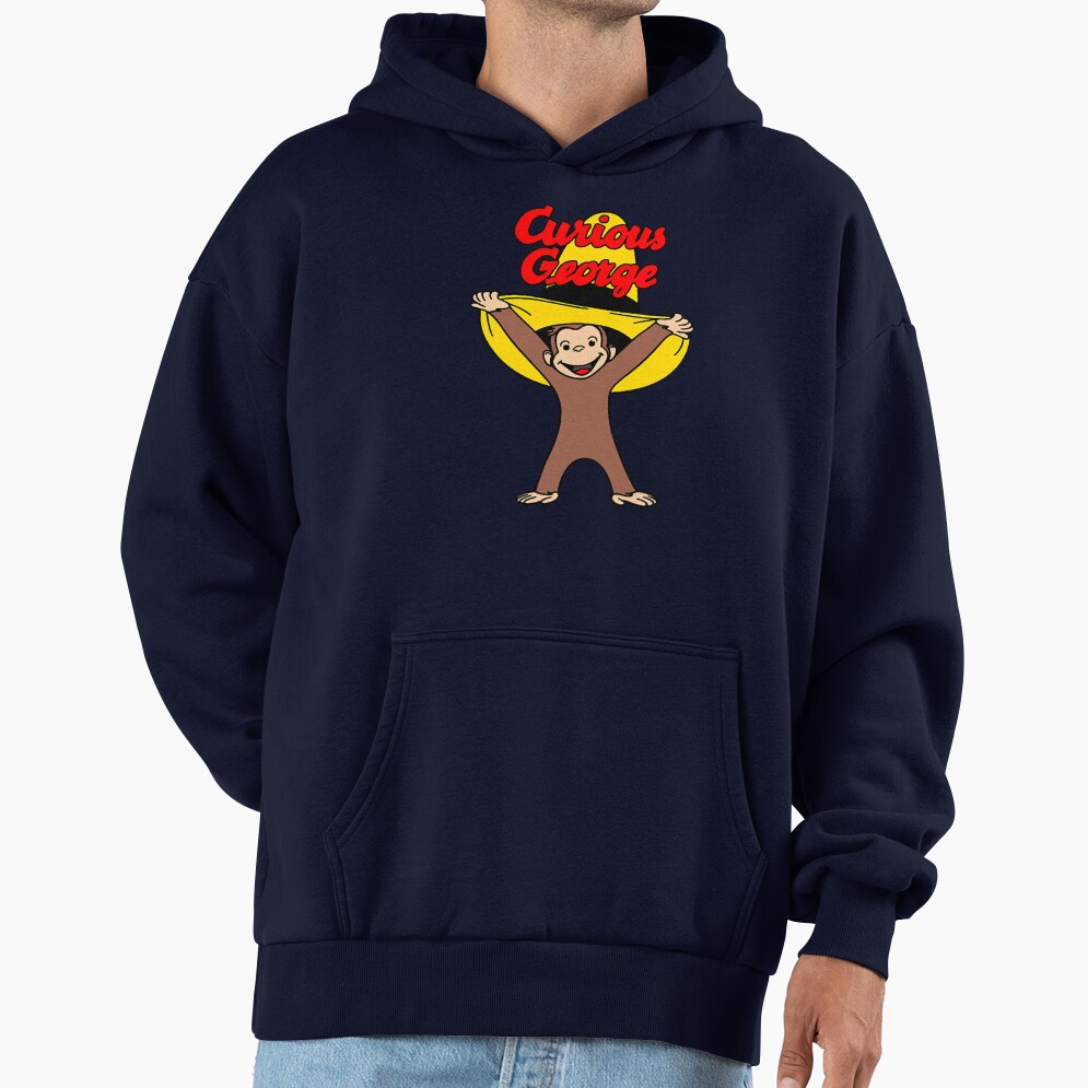 Classic Curious George In The Yellow Hat Hoodie