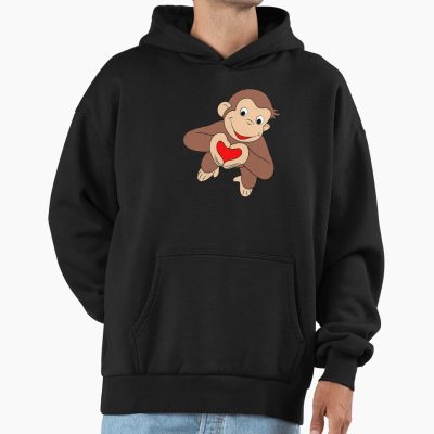 Heartwarming Curious George Is All Heart Hoodie