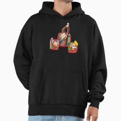 Cute Curious George Monkey Hoodie