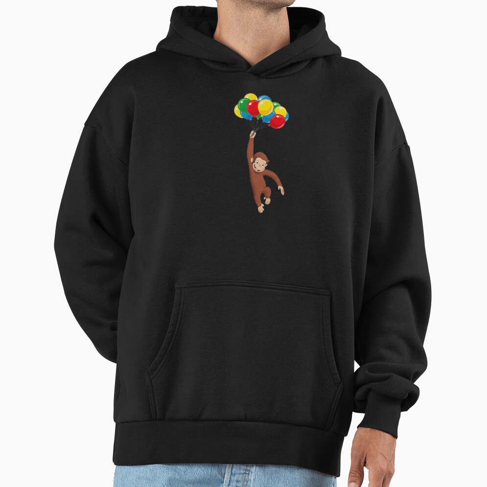 Classic Curious George Monkey Hoodie - Image 3
