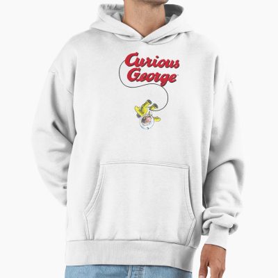 Cute Curious George Space Explorer Hoodie