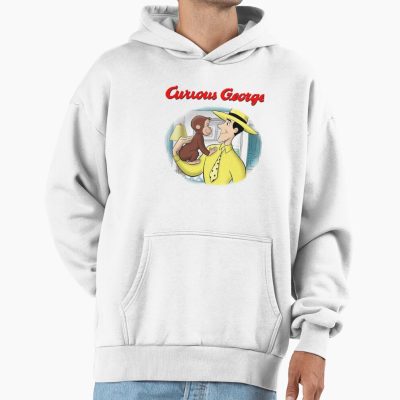 Classic Curious George Cartoon Hoodie
