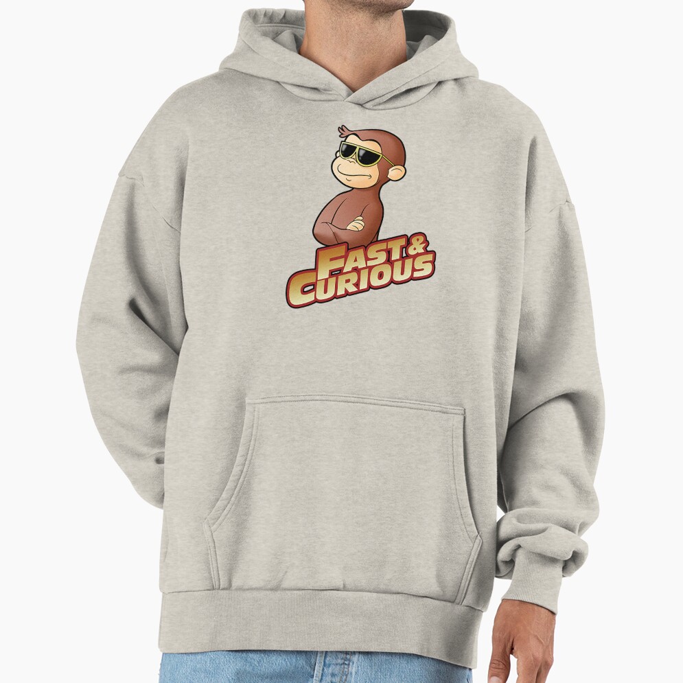 Funny Fast And Curious George T Shirt Hoodie - Image 4