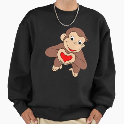 Heartwarming Curious George Is All Heart Sweatshirt
