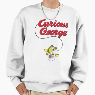 Cute Curious George Space Explorer Sweatshirt