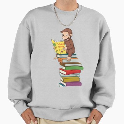 Classic Curious George Reading Book Sweatshirt