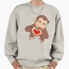 ssrcooversized sweatshirtmens 01oatmeal heatherfrontsquare productx1000 10 - Curious George Store