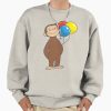 ssrcooversized sweatshirtmens 01oatmeal heatherfrontsquare productx1000 29 - Curious George Store