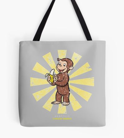 Vintage Curious George Retro Japanese Tote Bag