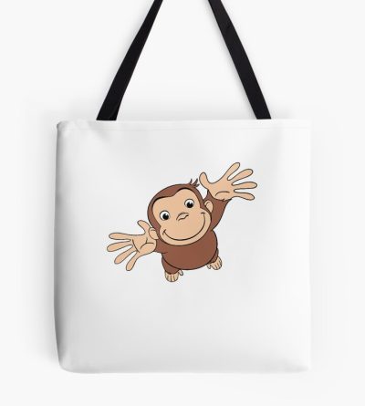 Funny Curious George Character Tote Bag