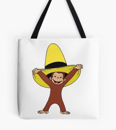 Vintage Curious George Artwork Tote Bag
