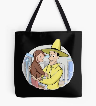Playful Curious George Characters Tote Bag