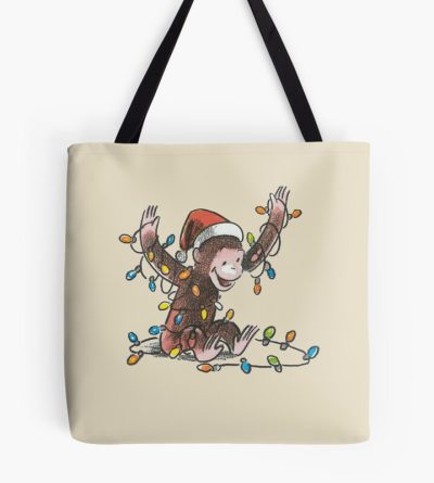 Festive George Christmas Design Tote Bag