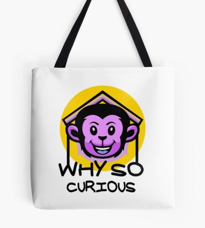 Funny Why So Curious Design Tote Bag