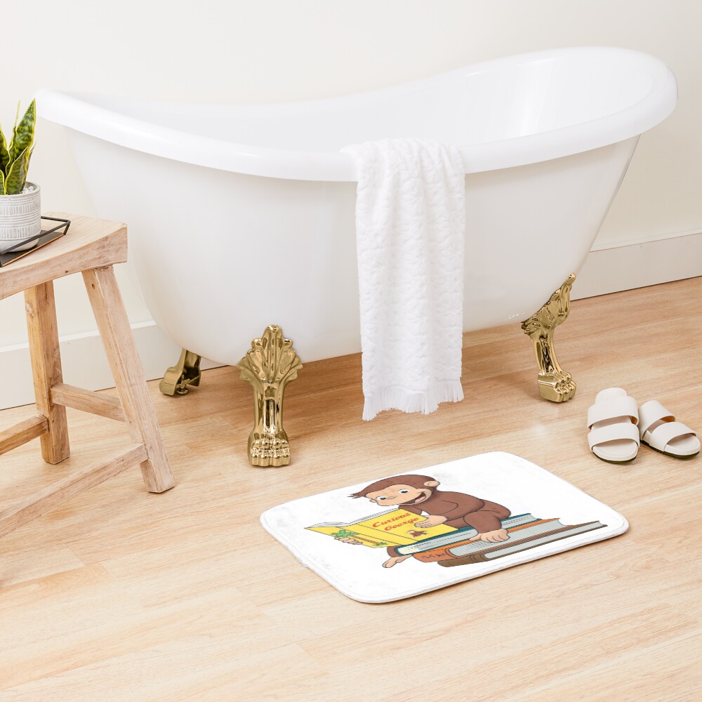 Classic Curious George Character Bath Mat - Image 2
