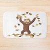 Funny Curious George Monkey Fun Bath Mat