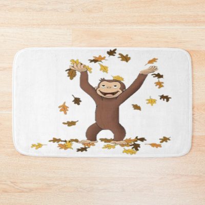 Funny Curious George Monkey Fun Bath Mat