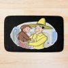 Playful Curious George Characters Bath Mat