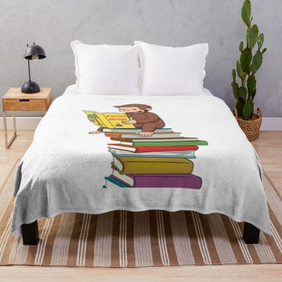 Timeless Curious George Classic Throw Blanket