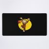Happy Curious George Monkey Mouse Pad